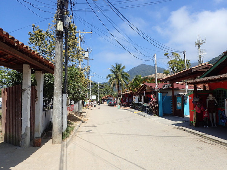 Le village de pêcheur de Trindade