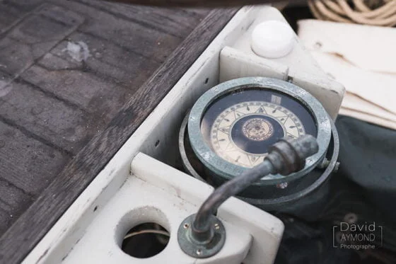 Instruments de navigation d'un voilier
