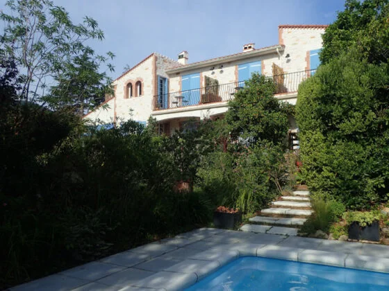 Le Mas del Flor et sa piscine