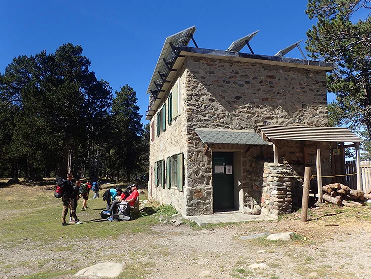 Le refuge d'hiver des Cortalets