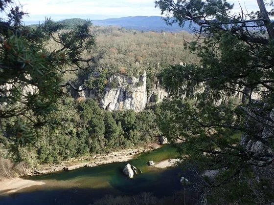 Vue depuis la corniche