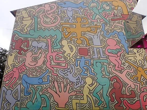 La fresque Tuttomondo, de Keith Haring