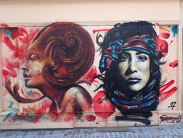 Street art réalisé par Repy One et Apogé Graffiti