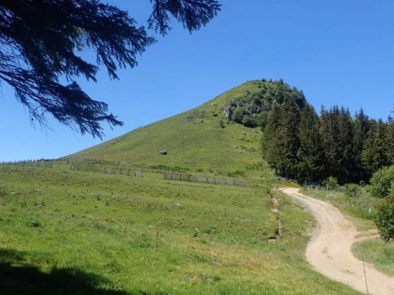 Colline sur le retour vers Besse