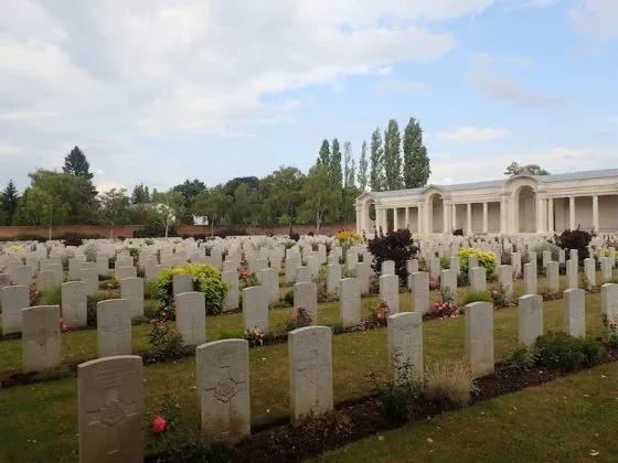Le cimetière militaire britannique à Arras