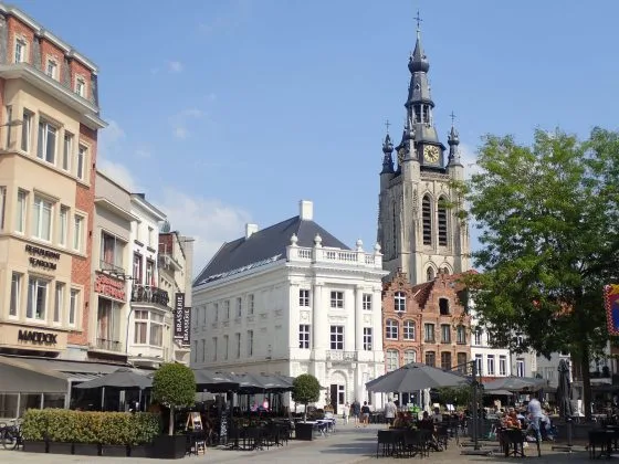 La Grand Place de Courtrai