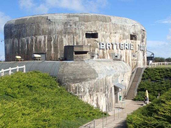 Le musée du mur de l'Atlantique est dans l'ancienne batterie Todt