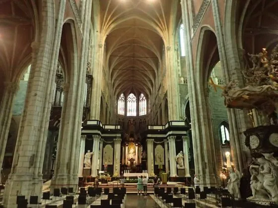 Intérieur de la cathédrale de Gand