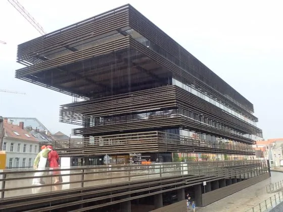 La bibliothèque de Krook a une architecture hors du commun