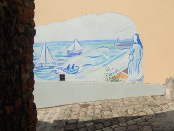 Street art dans le quartier du Pollet