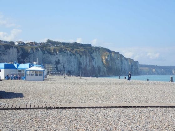 La plage de Dieppe