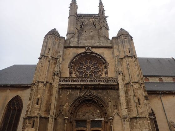 Façade de l'Église Saint-Étienne à Fécamp
