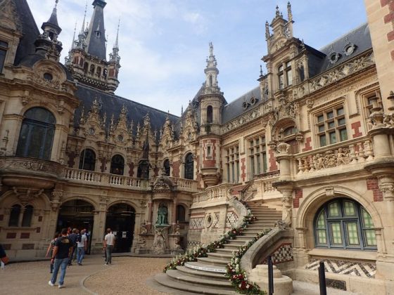 Le palais bénédictine à Fécamp