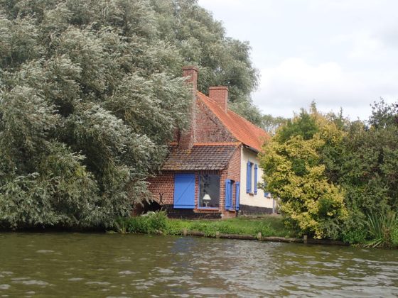 Maison dans le marais audomarois