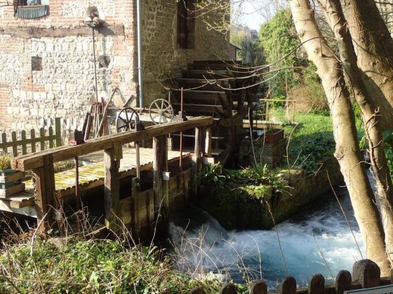 Moulin à eau à Veules-les-Roses